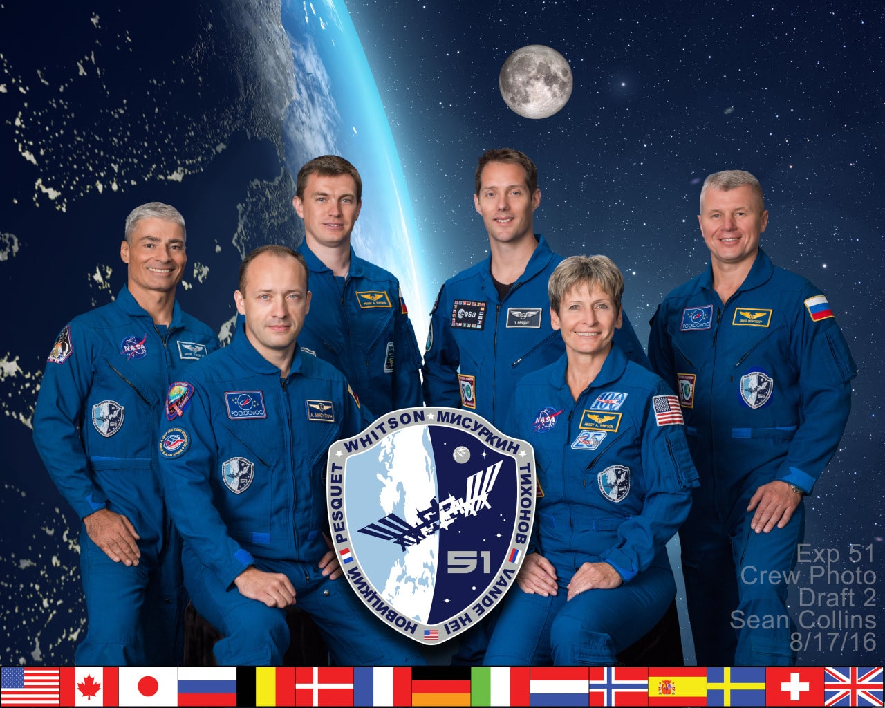 Članovi Ekspedicije 51 (Foto: NASA)