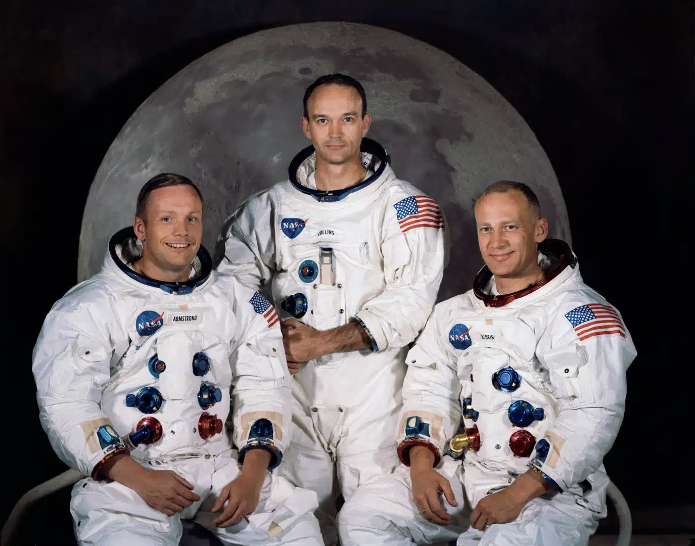 Posada misije Apollo 11: Armstrong, Collins, Aldrin