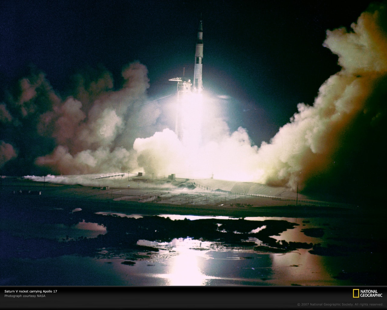 Saturn V najmoćnija je i najveća raketa ikad lansirana (Foto: National Geographic)