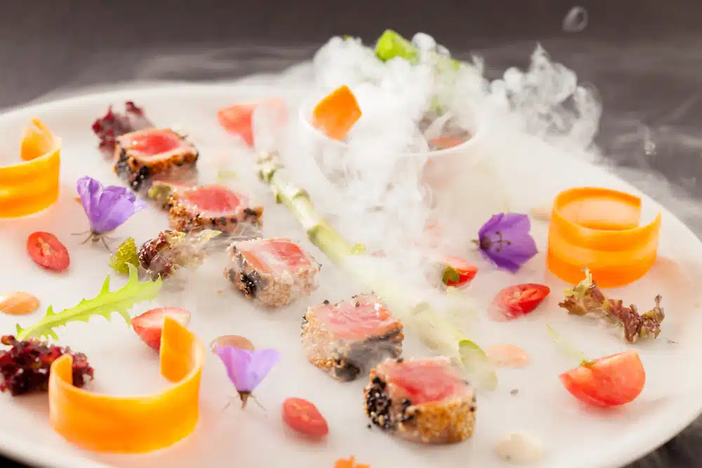 znanost kuhanja proizvodi vizualno i teksturno spektakularna jela